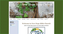 Desktop Screenshot of newhopebible.net